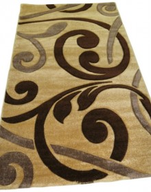 Синтетичний килим Frize Premium 1378A s.kahve-bej - высокое качество по лучшей цене в Украине.